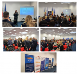 8.Sesiune de prezentare a proiectului TINCOM în cadrul Conferinței Naționale ,,Schimbare, angajare, (re)integrare” organizată de către Penitenciarul Arad 